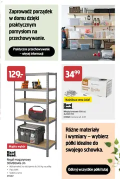 Pogląd oferty "Jula gazetka - Wiosna" - ważna od 26.02.2026 | Strona: 7 | Produkty: Regał magazynowy, Regał
