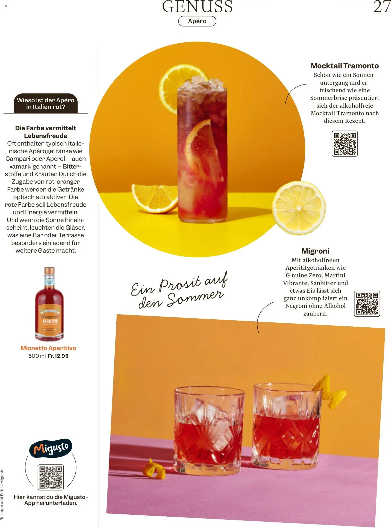 Migros aktionen Magazin – gültig ab 15.04.2026 | Seite: 27 | Produkte: Eis