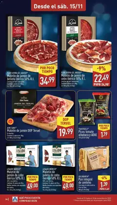 Vista previa GOLDÄHRENⓇ Pan integral de centeno, Pan integral estilo nórdico. Rico en fibra. 500 g válido desde el 10.11.2025 | Página: 54 | Productos: Medias, Pan, Jamón, Pan integral