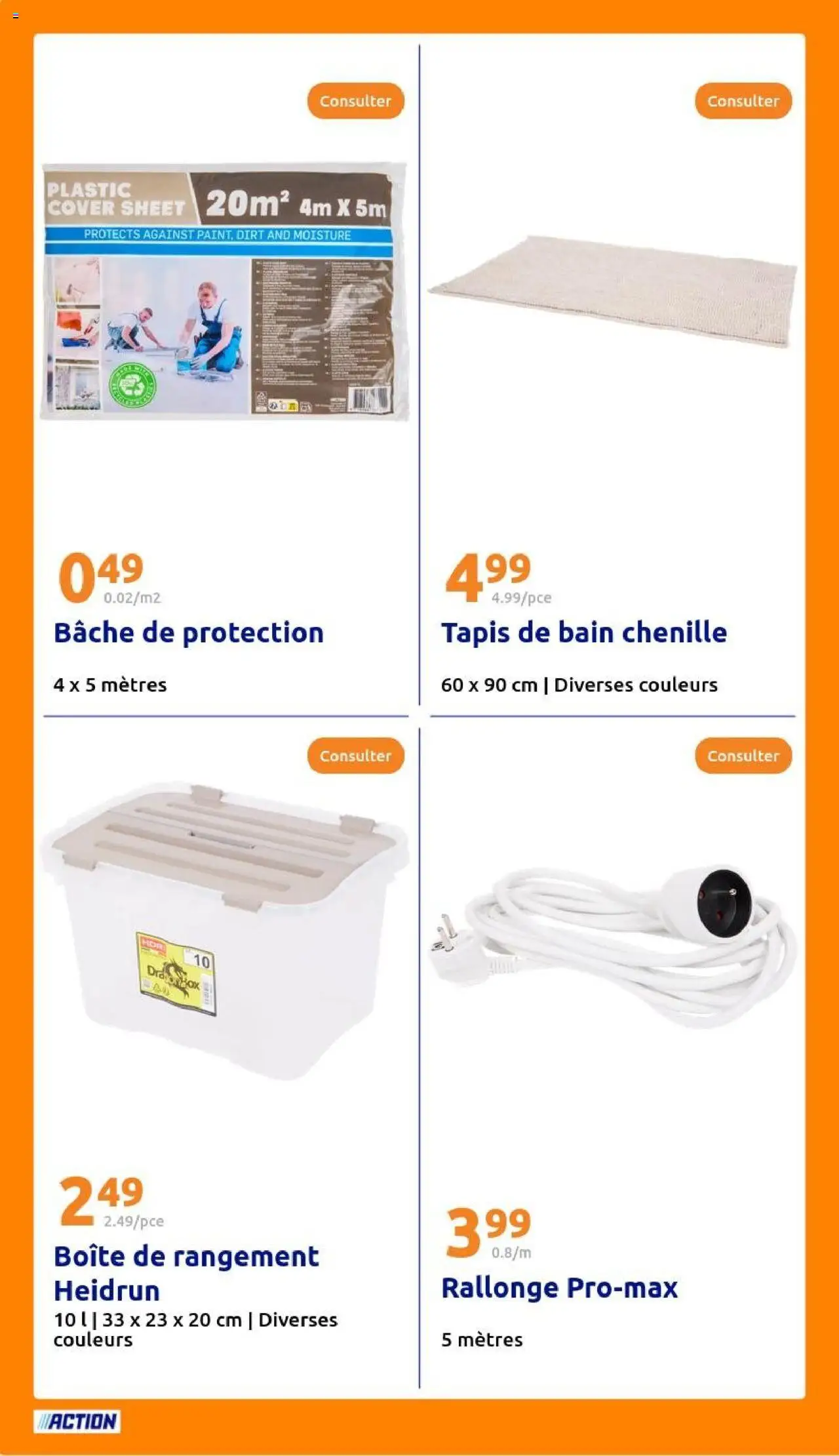  | Page: 22 | Produits: Tapis de bain, Tapis, Boîte de rangement