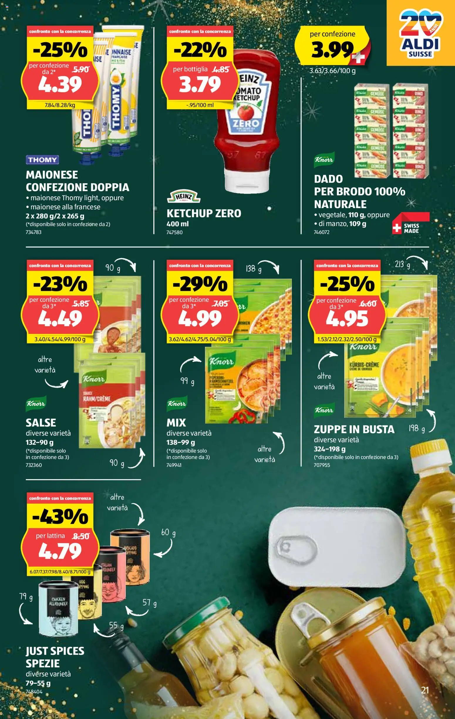 Aldi Aktionen IT – gültig ab 18.12.2025 | Seite: 22 | Produkte: Ketchup, Creme