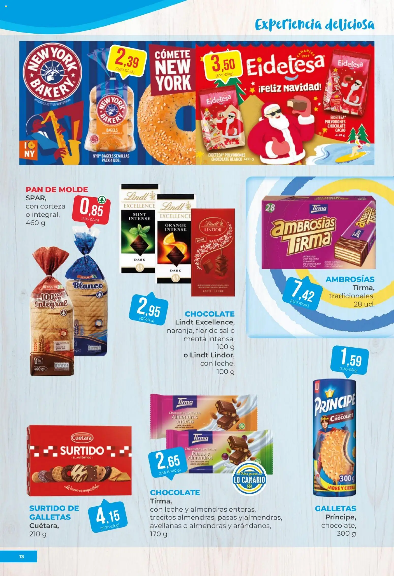 Spar - folleto │ válido desde el 14.11.2025 | Página: 13 | Productos: Pan, Κεραία, Pan de molde, Φρυγανιές σικάλεως