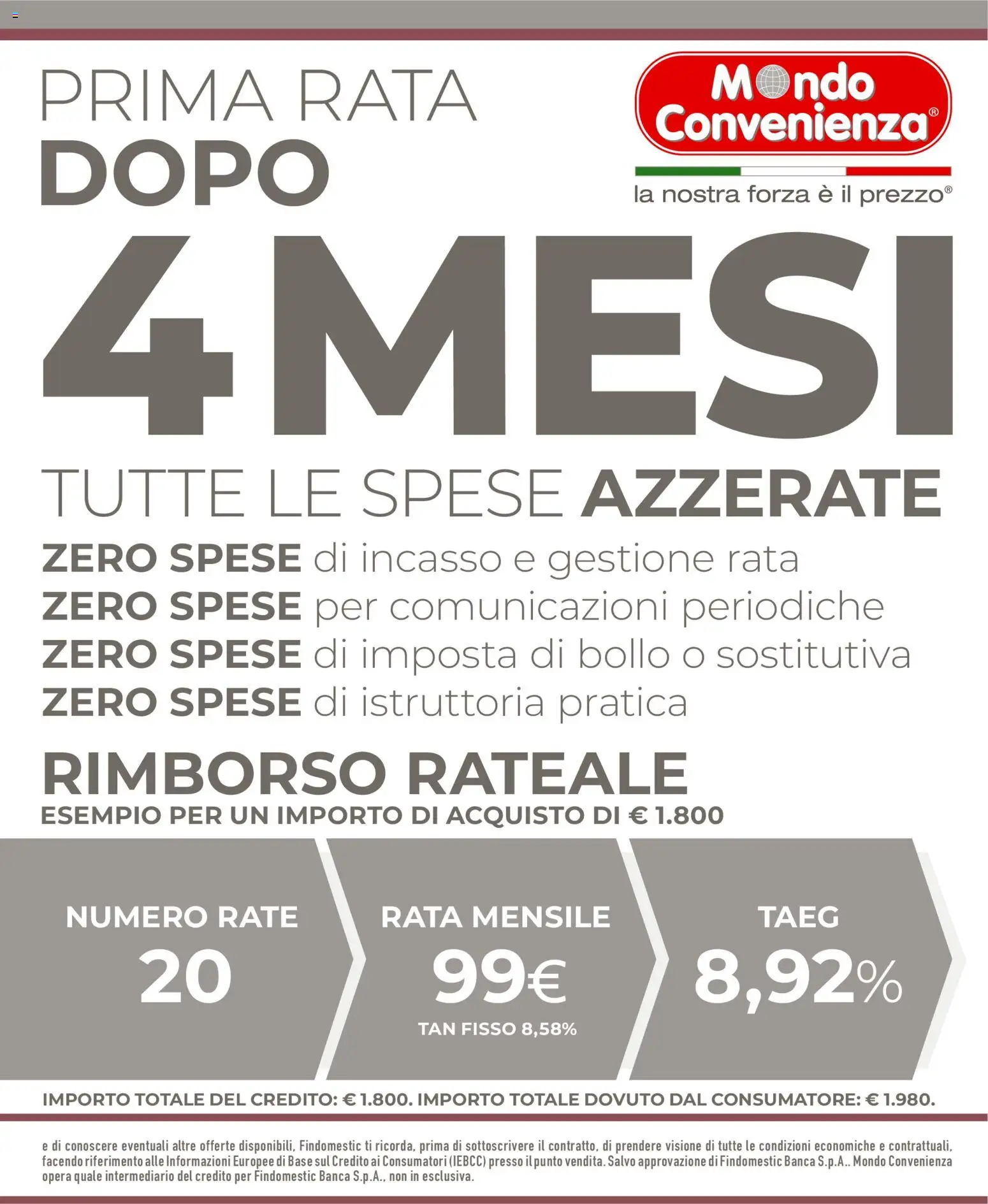 Volantino Mondo Convenienza del 01.01.2026 | Pagina: 3