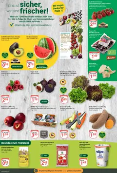 Globus Prospekt 	 - gültig ab dem 25.08.2025 | Seite: 4 | Produkte: Himbeeren, Nektarinen, Gemüse, Flocken