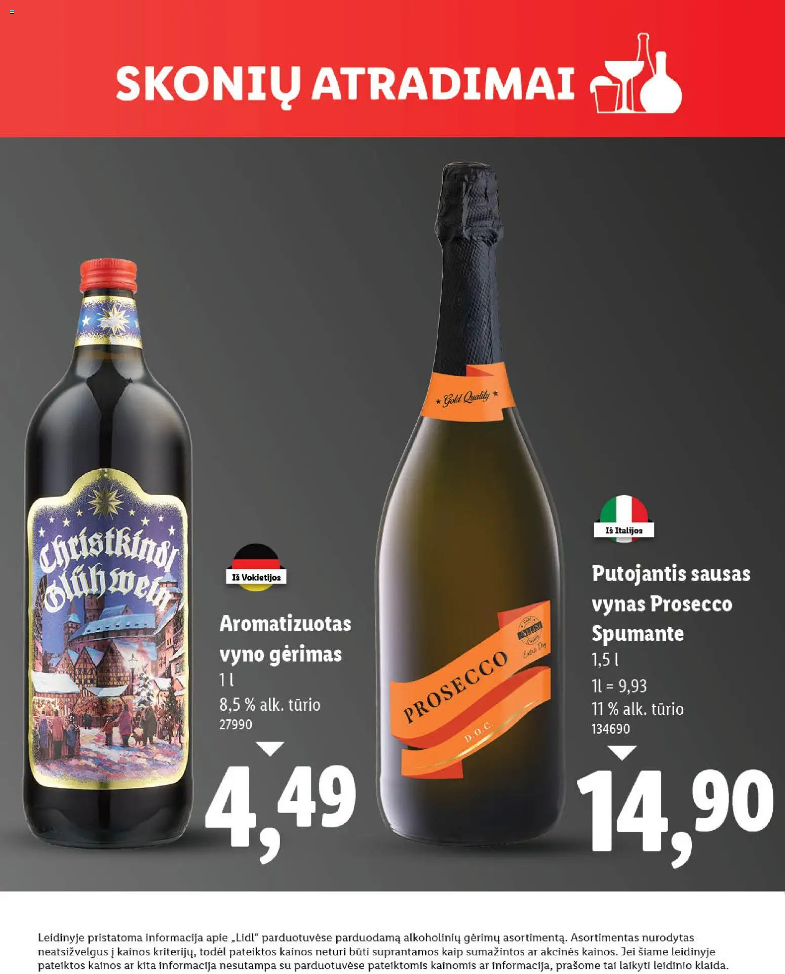 LIDL akcijos nuo 03.11.2025 | Puslapis: 19 | Prekių: Vynas