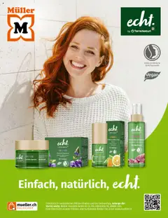 echt. VITAMIN C Perfektionierendes Serum, Vitamin C, Hyaluronsäure & Orangenöl. Alle Hauttypen ab 12.09.2025 gültig | Seite: 79 | Produkte: Serum, Tagescreme, Toner