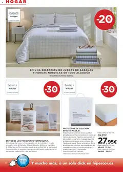 Hipercor catálogo │ válido desde el 17.07.2025 | Página: 41 | Productos: Colchon, Funda, Cama, Almohada