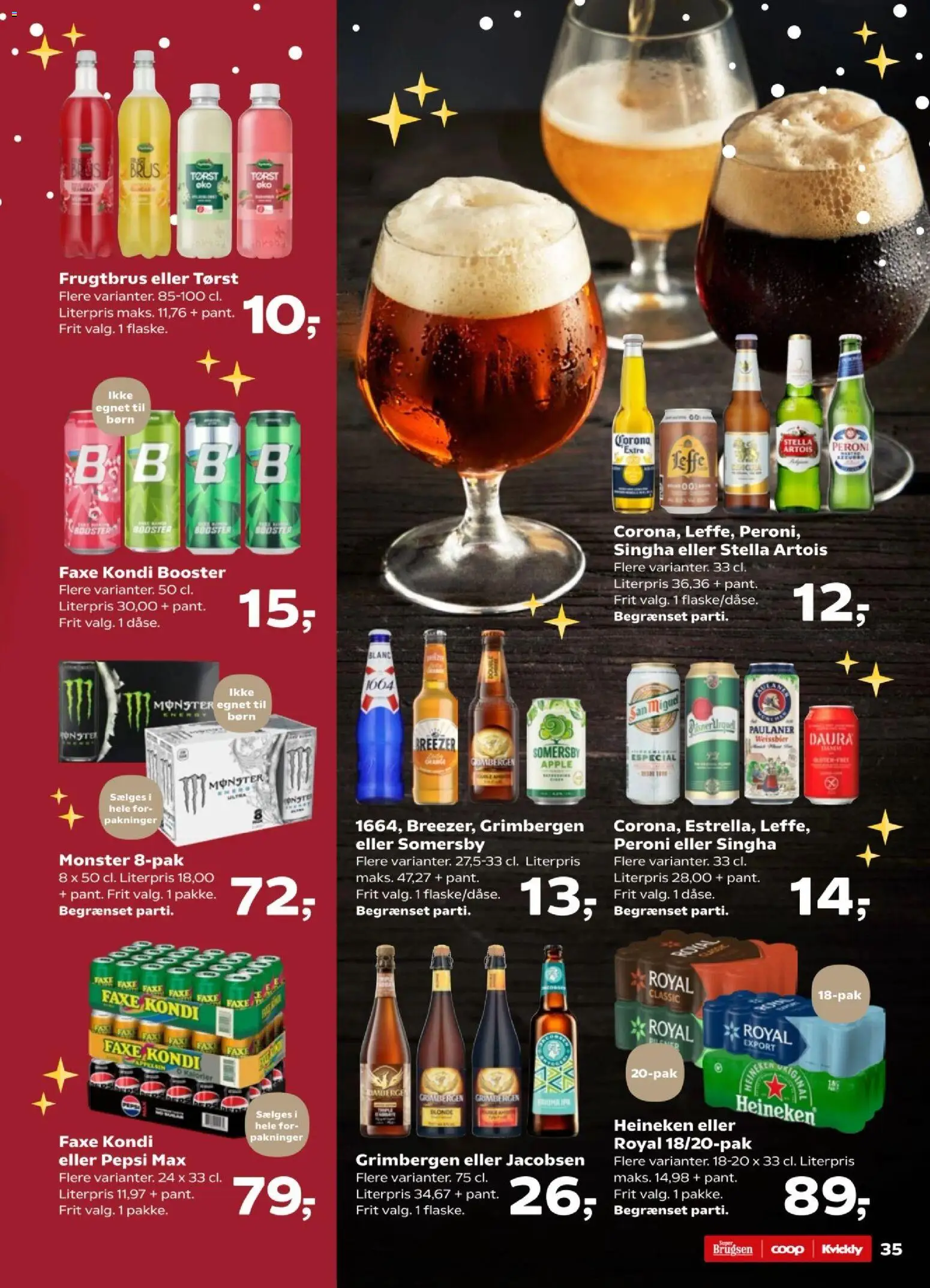 Super Brugsen tilbudsavis – gyldig fra 05.12.2025 | Side: 39 | Produkter: Faxe Kondi, Pepsi, Pepsi Max