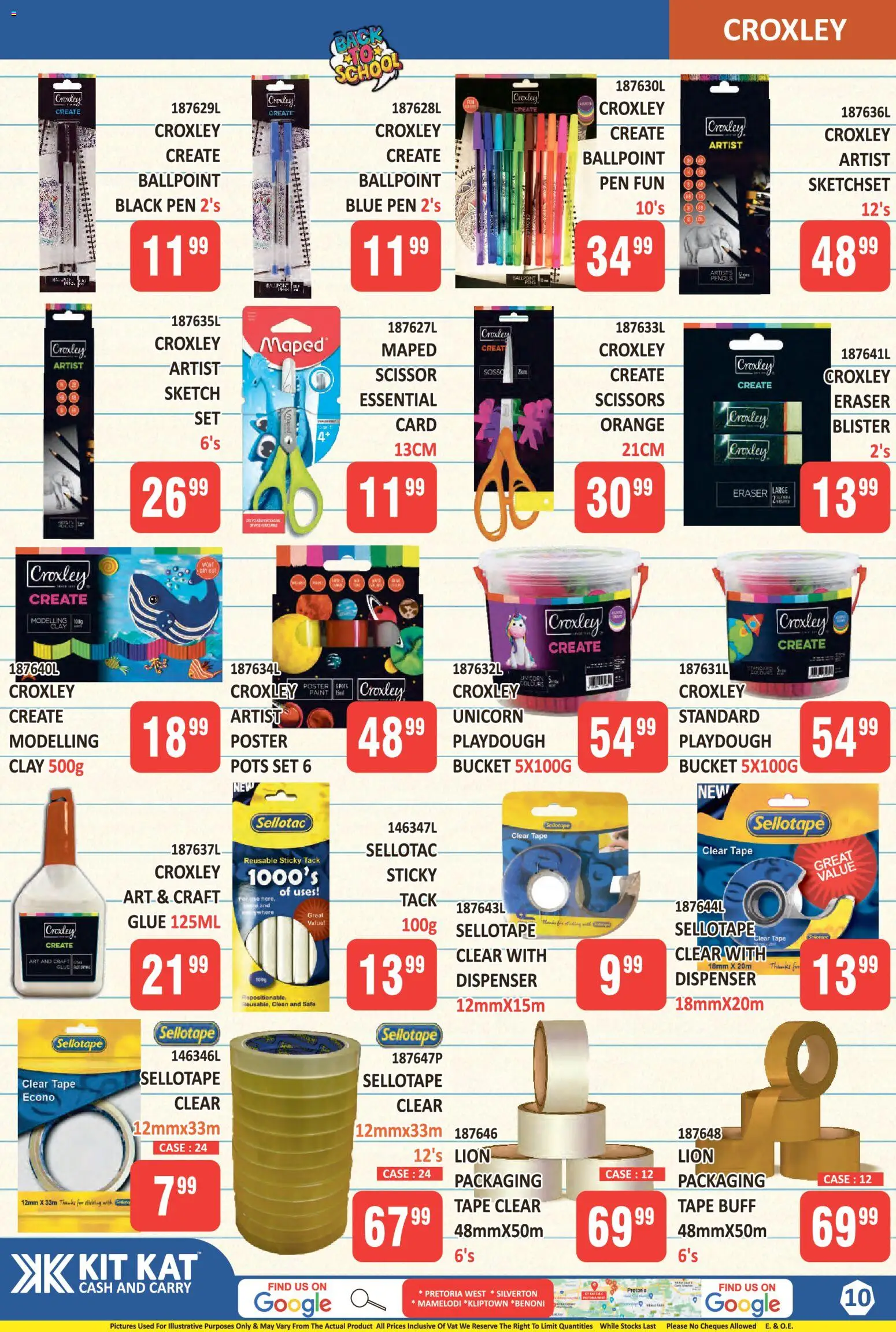 New KIT KAT Cash & Carry catalogue – valid from 02.11.2025 | Page: 10 | Products: Case, Pen, Tape, Clay