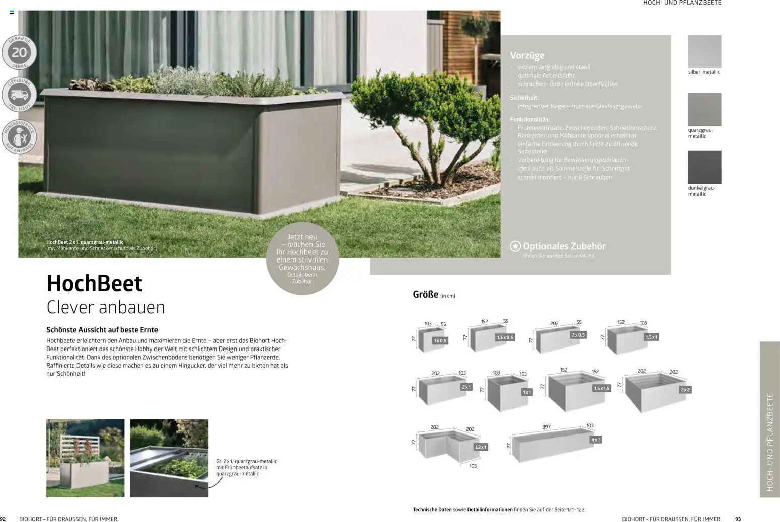 Dehner  Biohort – Metall für Garten & Terrasse gültig ab 05.01.2026 | Seite: 47