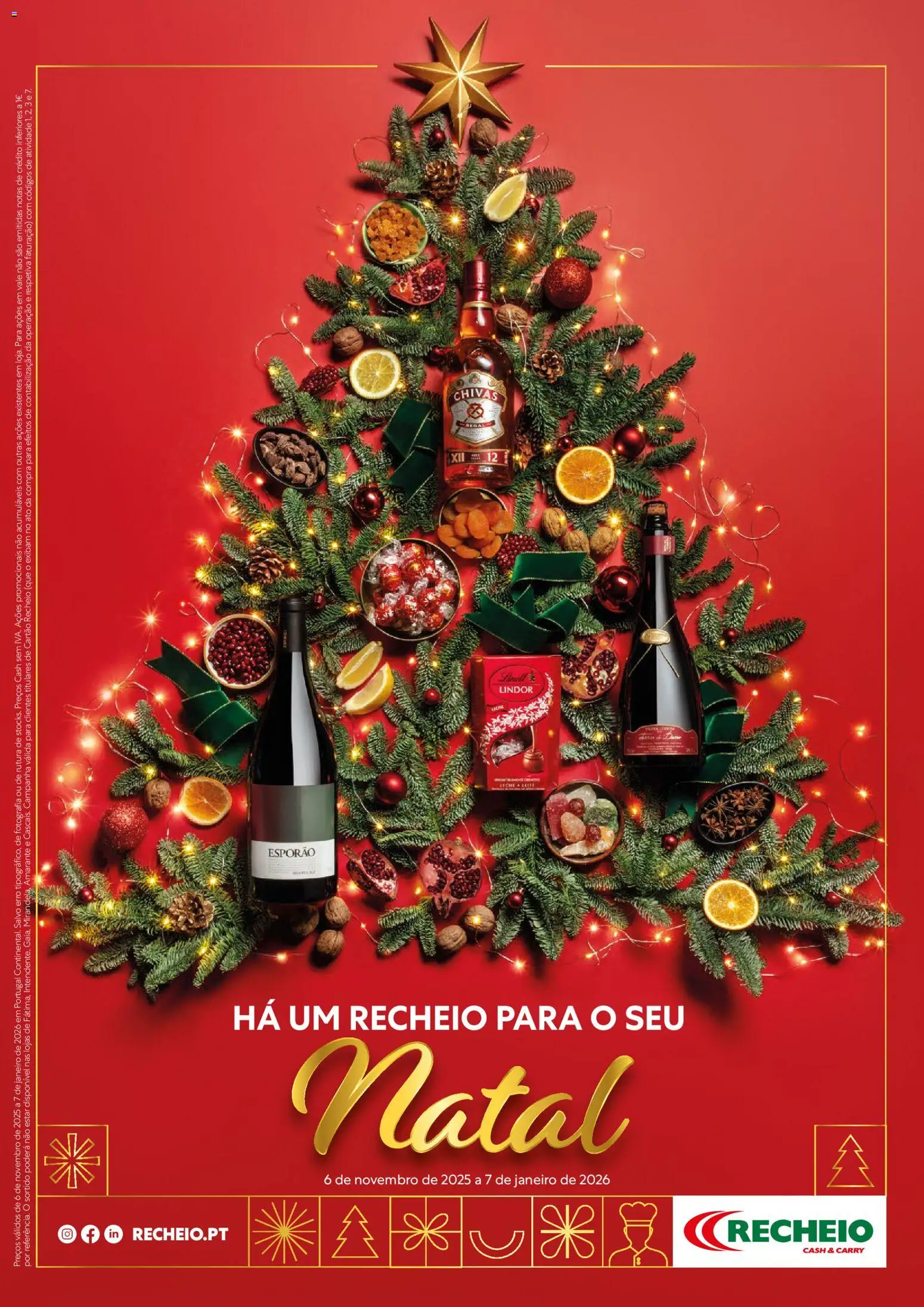 Recheio - Catálogo de Natal │ válido de 06.11.2025 | Página: 1