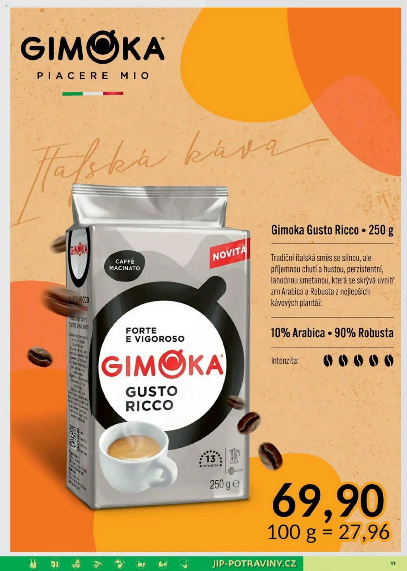 Jip leták od 22.04.2026 | Strana: 11 | Produkty: Káva