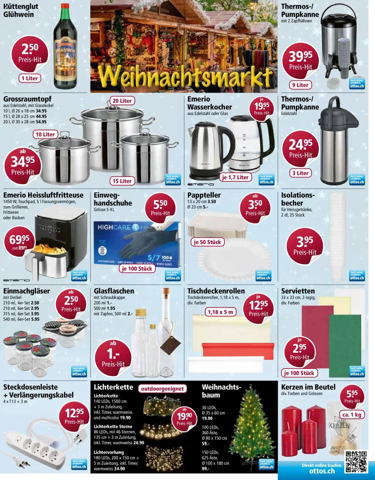 Otto's Aktionen – gültig ab 22.10.2025 | Seite: 5 | Produkte: Handschuhe, Wasserkocher, Heißluftfritteuse
