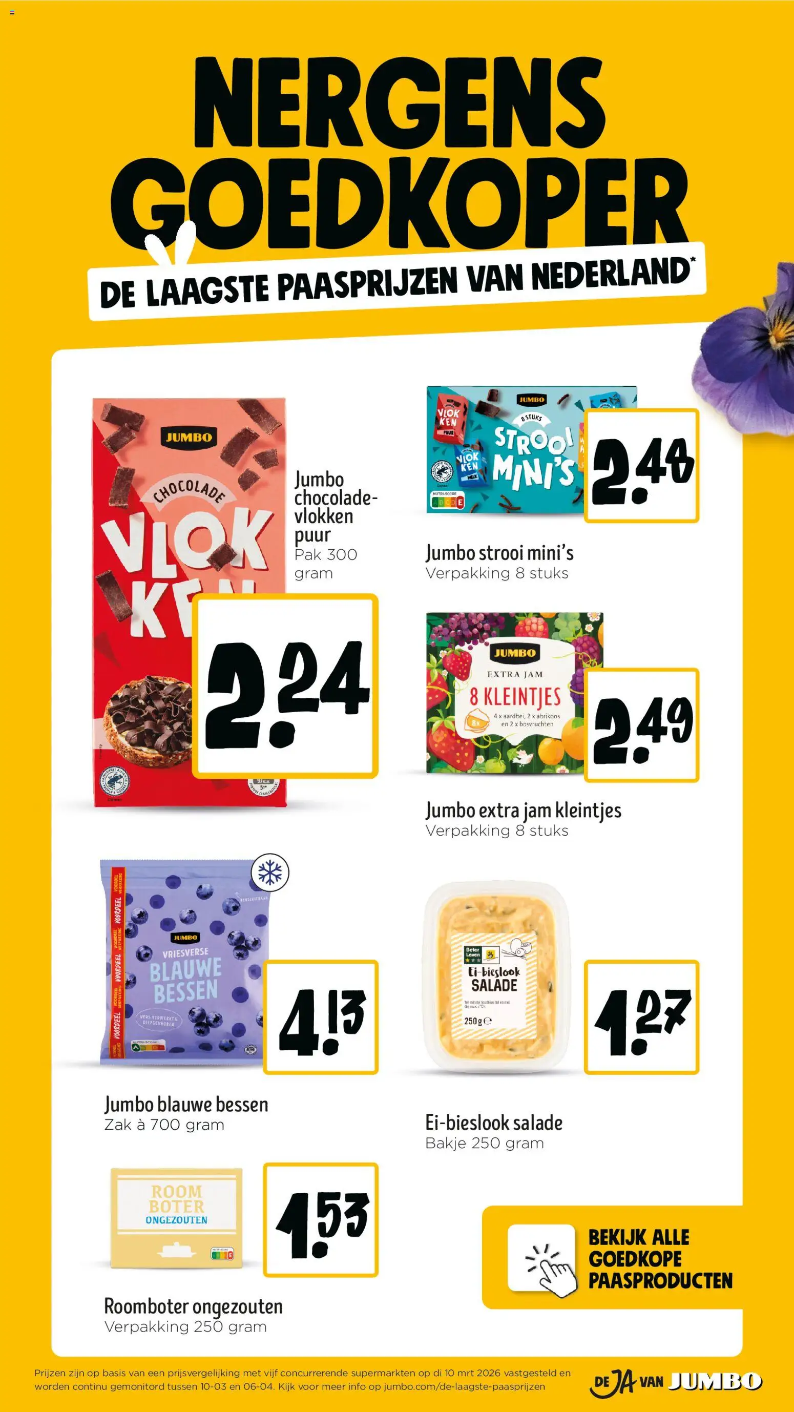 {H1} | Pagina: 13 | Producten: Melk, Salade, Roomboter, Abrikoos