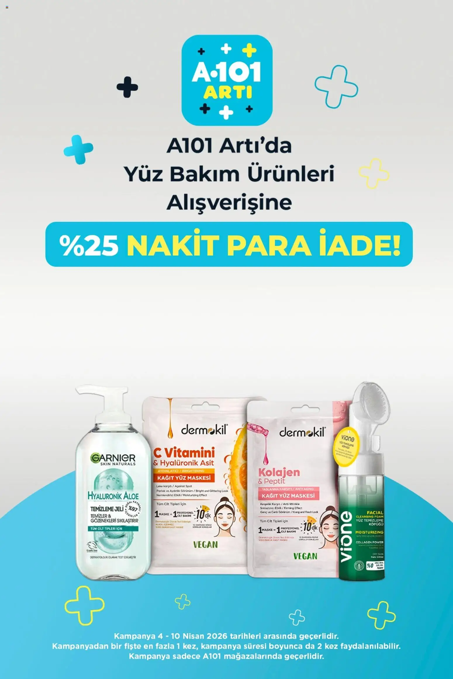 A101 - Arti - 04.04.2026 tarihinden itibaren geçerlidir | Sayfa: 5 | Ürünler: Maske