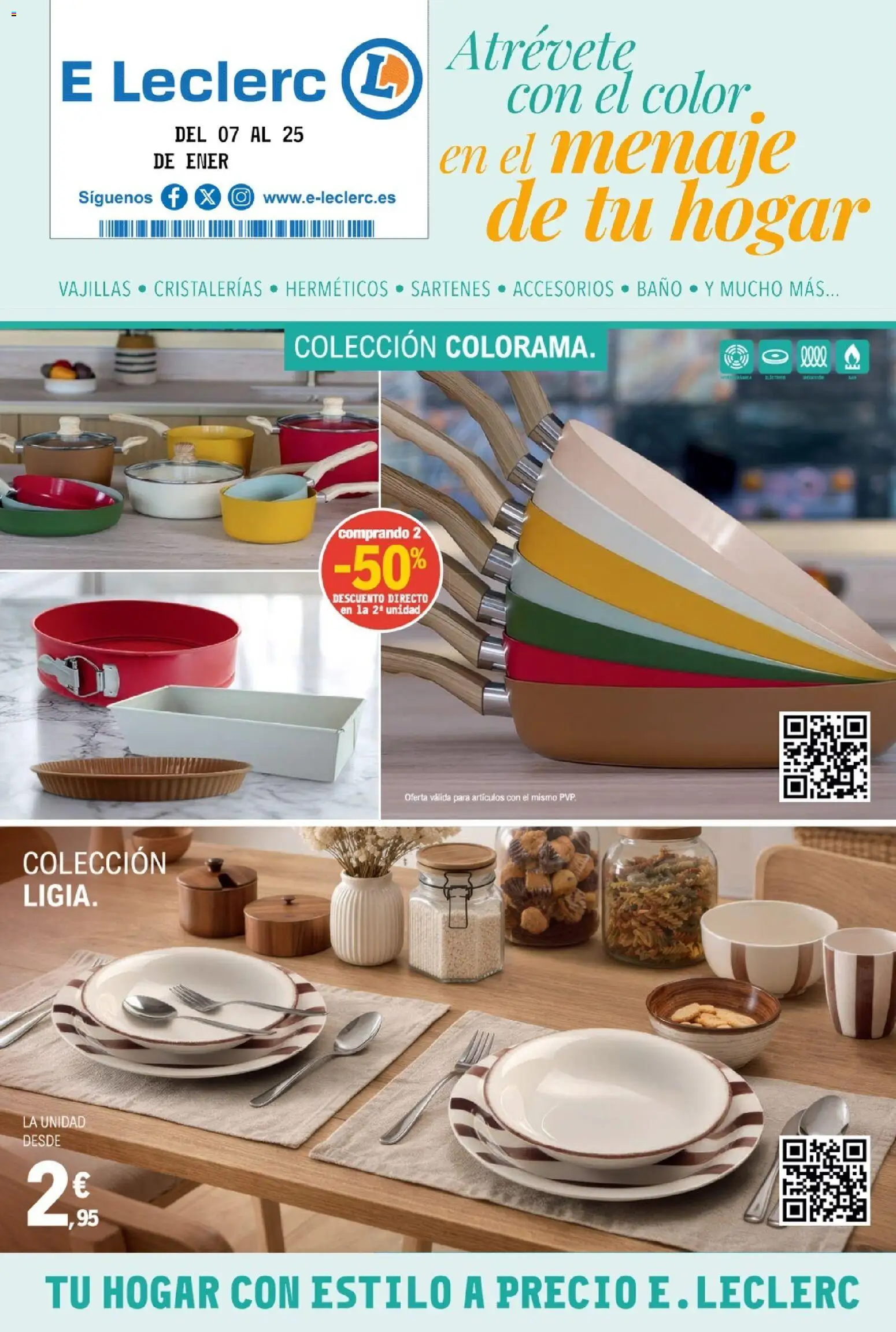 E.Leclerc folleto │ válido desde el 07.01.2026 | Página: 1 | Productos: Baño