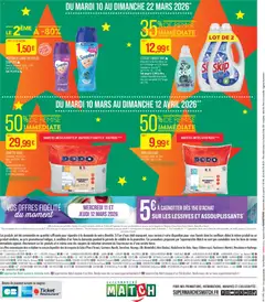 Match Supermarché - Prévisualisation de Match Supermarché catalogue valide à partir de 10.03.2026 | Page: 22