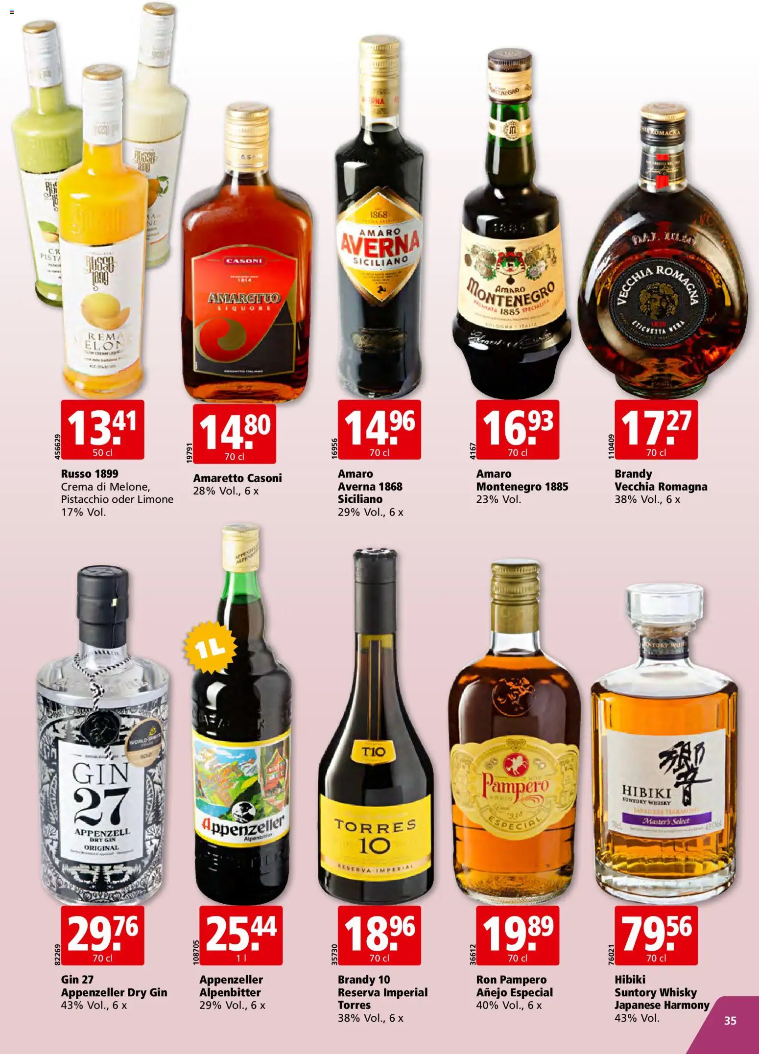 Aligro aktionen – gültig ab 20.04.2026 | Seite: 35 | Produkte: Gin