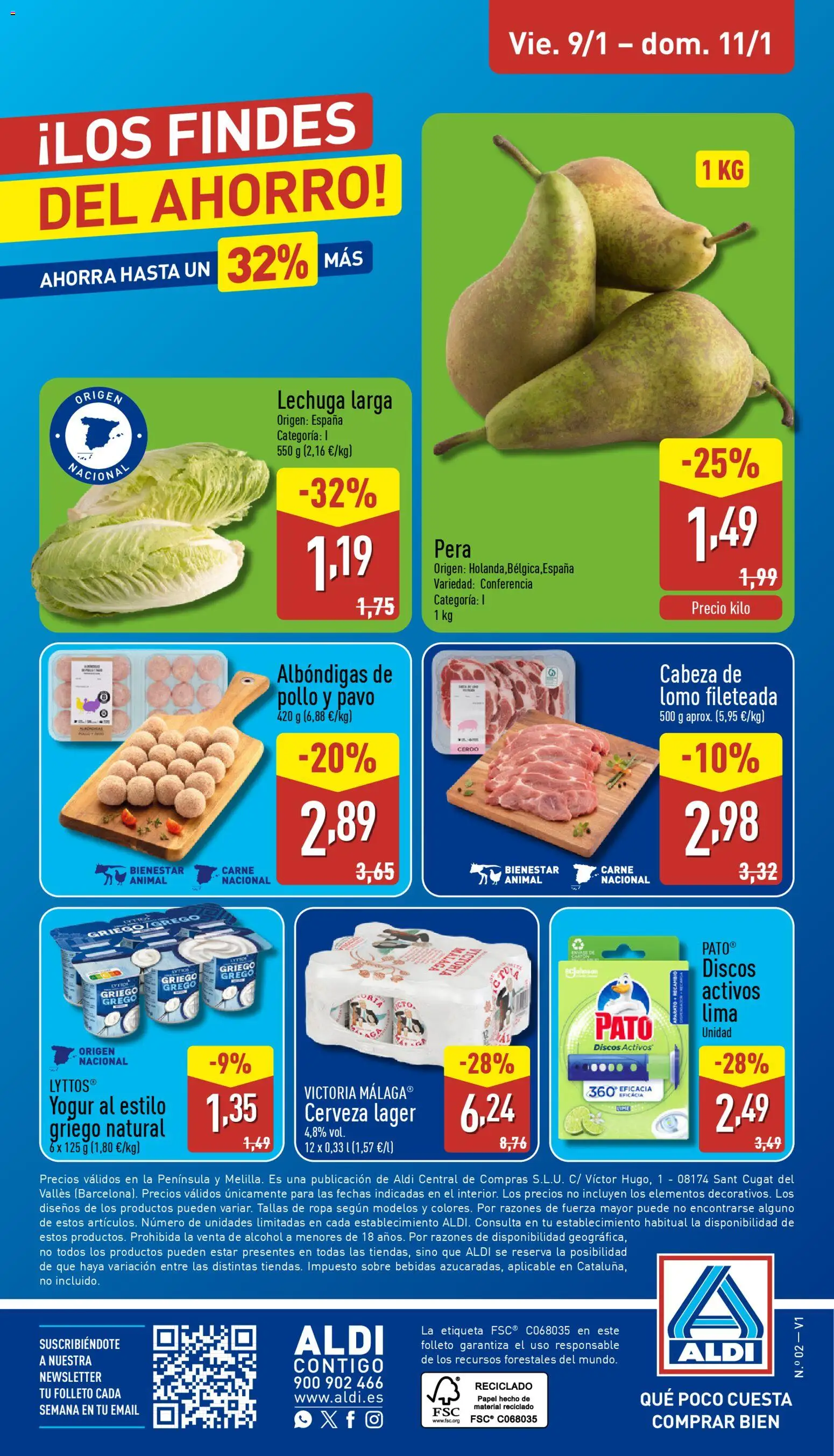 Aldi folleto Península │ válido desde el 05.01.2026 | Página: 28 | Productos: Lima, Yogur, Cerveza, Ropa