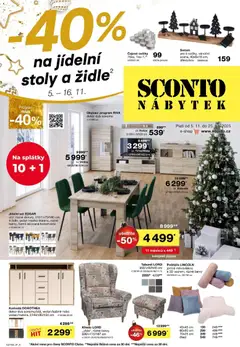 Náhled letáku Sconto nábytek leták od 05.11.2025