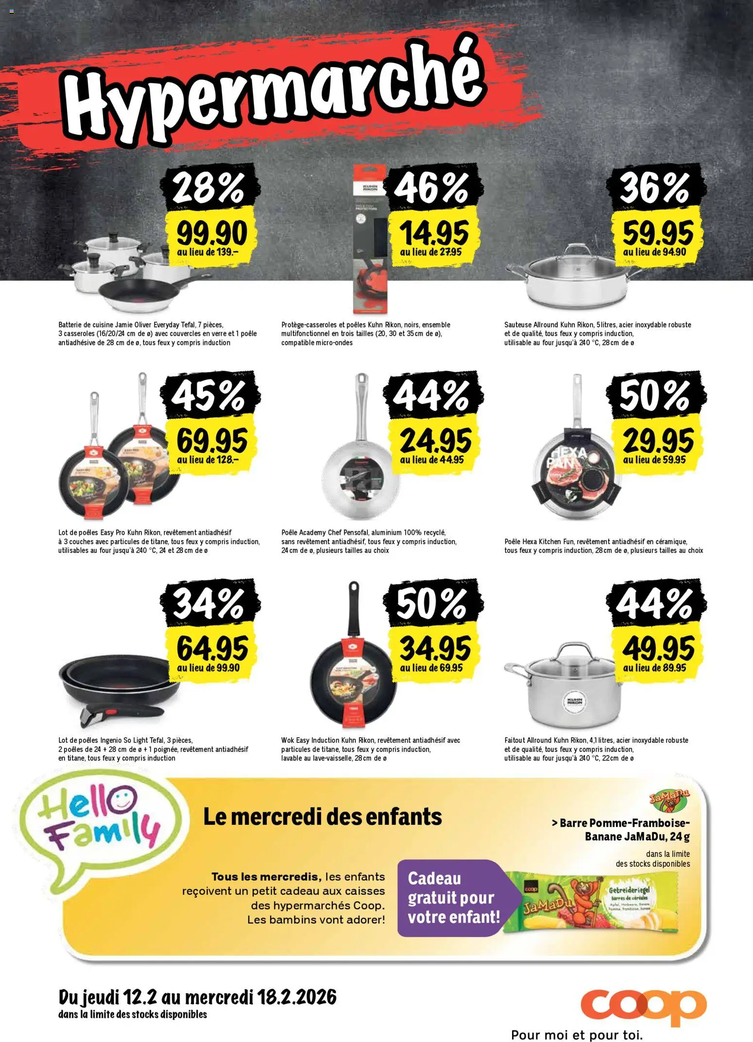 Coop - Les actions de la semaine – gültig ab 12.02.2026 | Seite: 24 | Produkte: Batterie, Wok