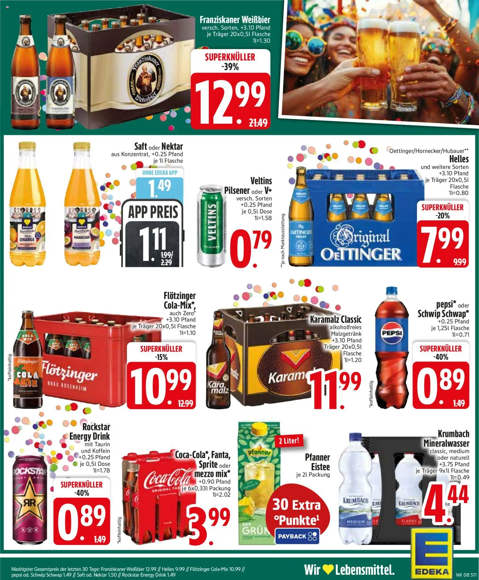 {H1} | Pagina: 11 | Producten: Coca Cola, Pepsi, Sprite, Rockstar