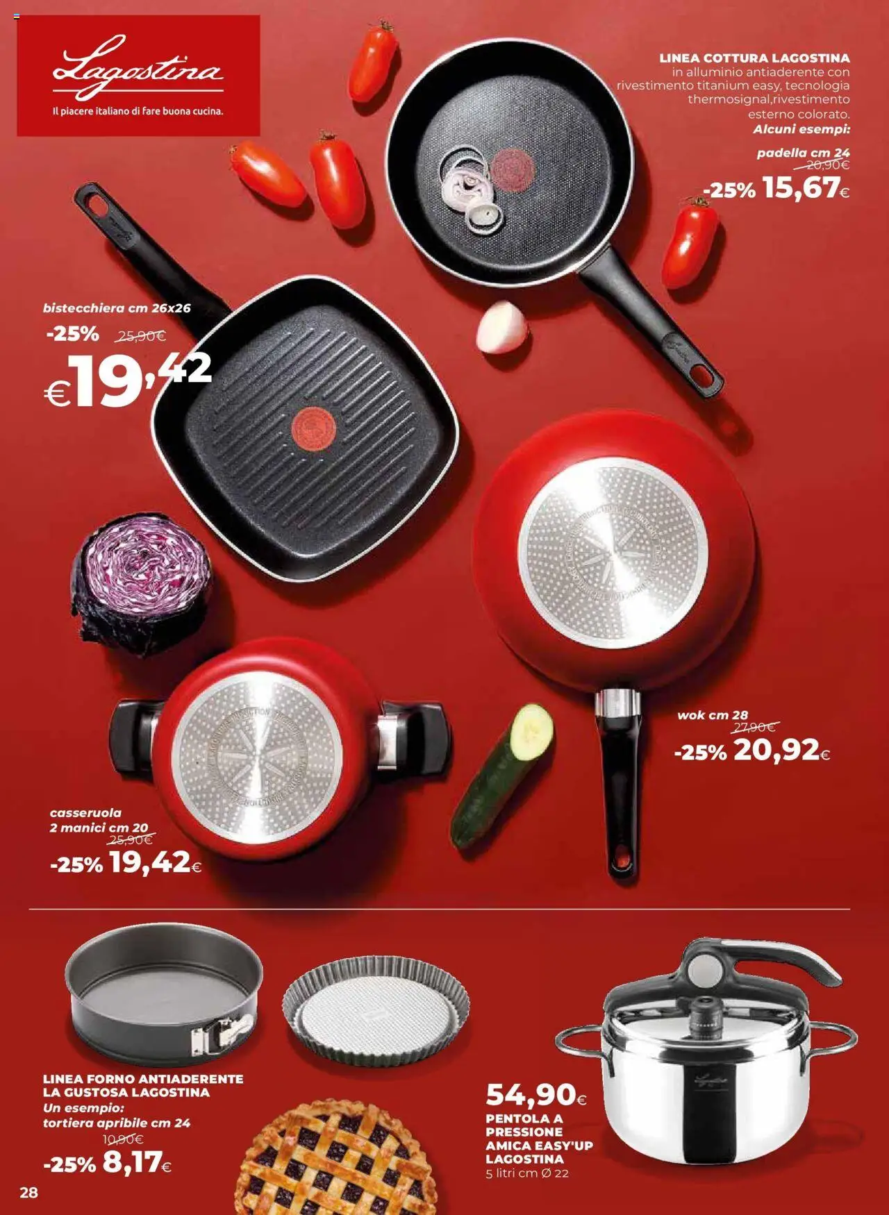Volantino Ipercoop del 08.10.2025 | Pagina: 28 | Prodotti: Tortiera, Forno, Casseruola, Alluminio