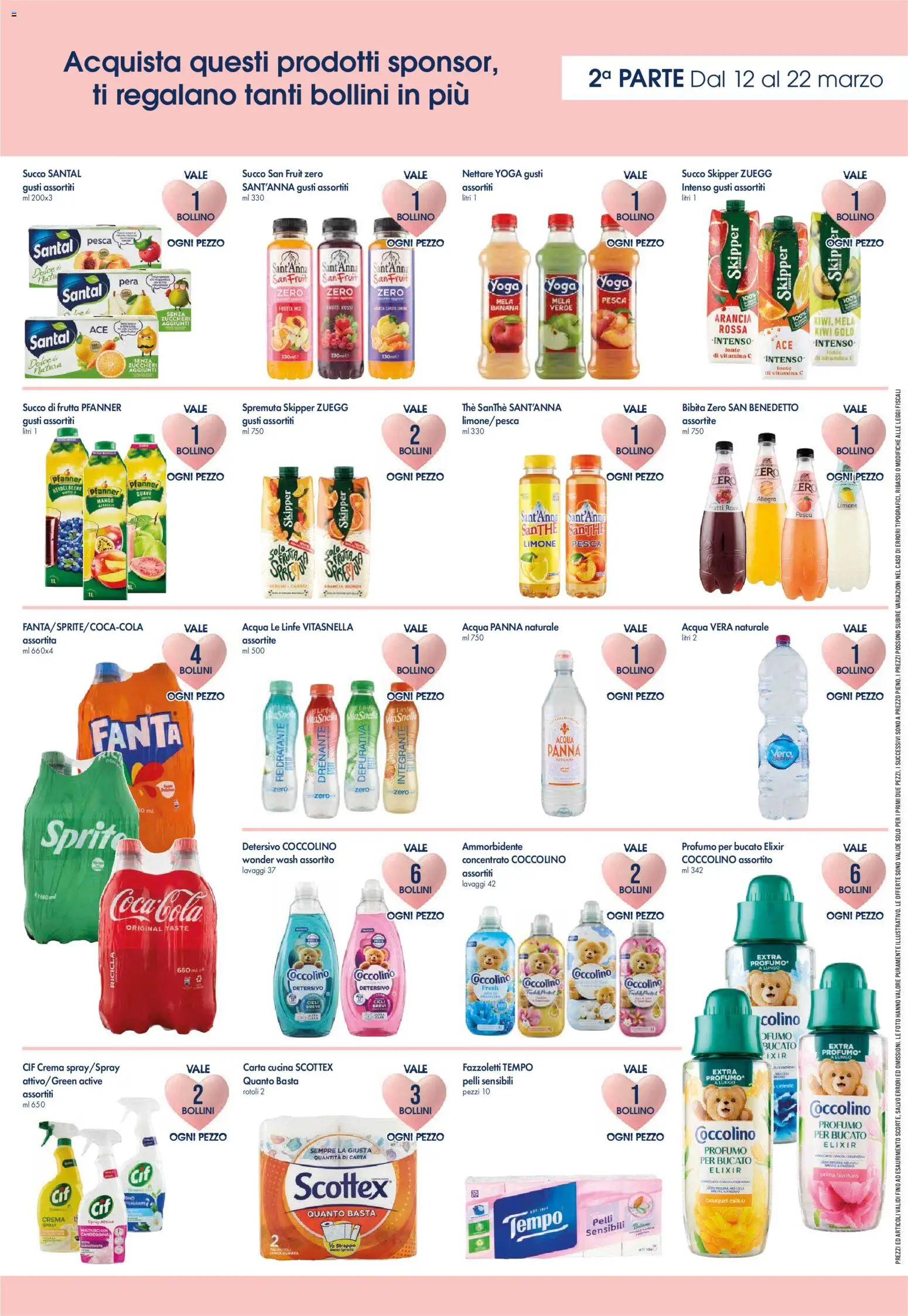 Volantino Famila del 12.03.2026 | Pagina: 10 | Prodotti: Succo, Limone, The, Bibita