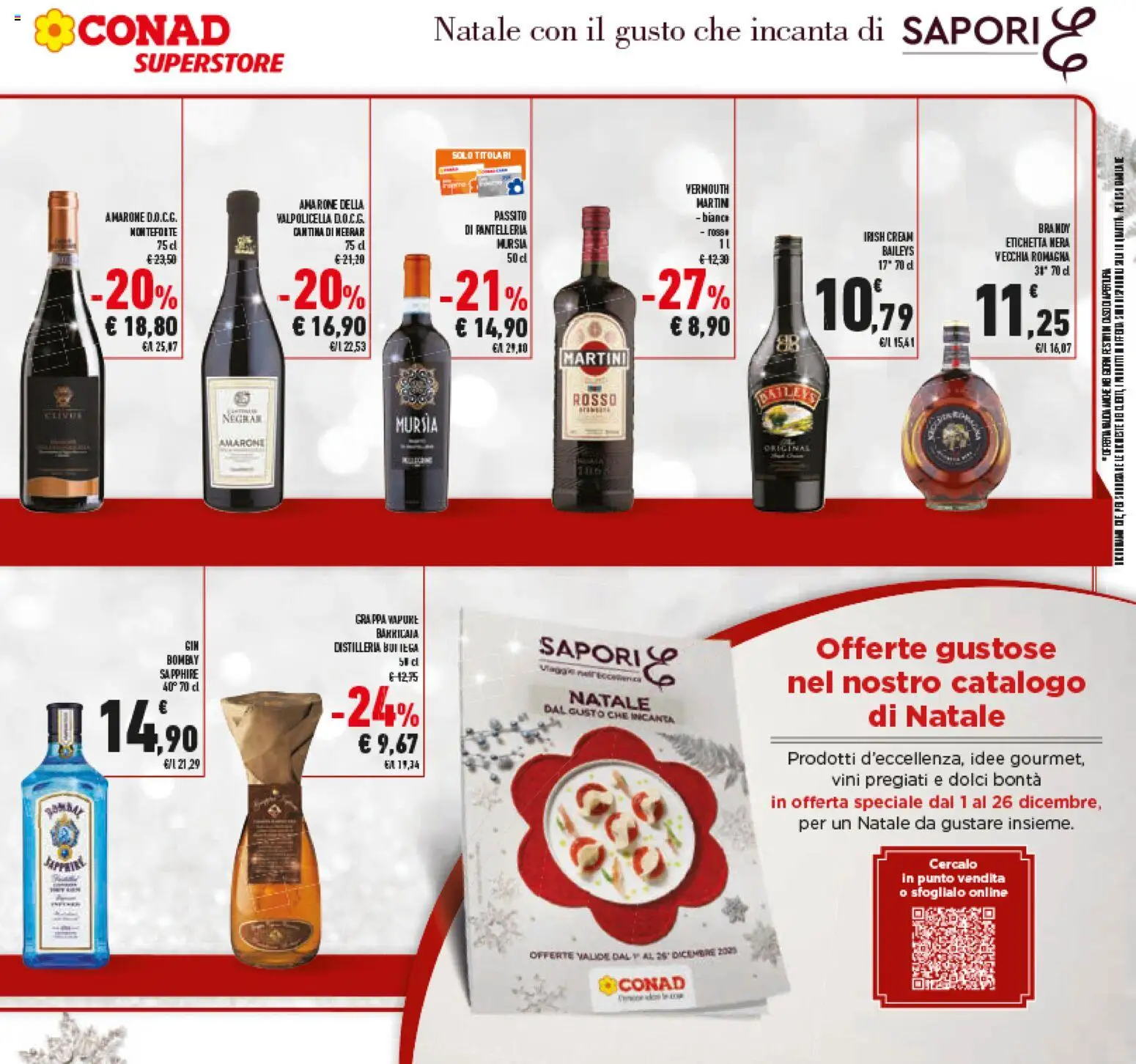 Volantino Conad del 15.12.2025 | Pagina: 29 | Prodotti: Tè, Gin, Grappa, Brandy
