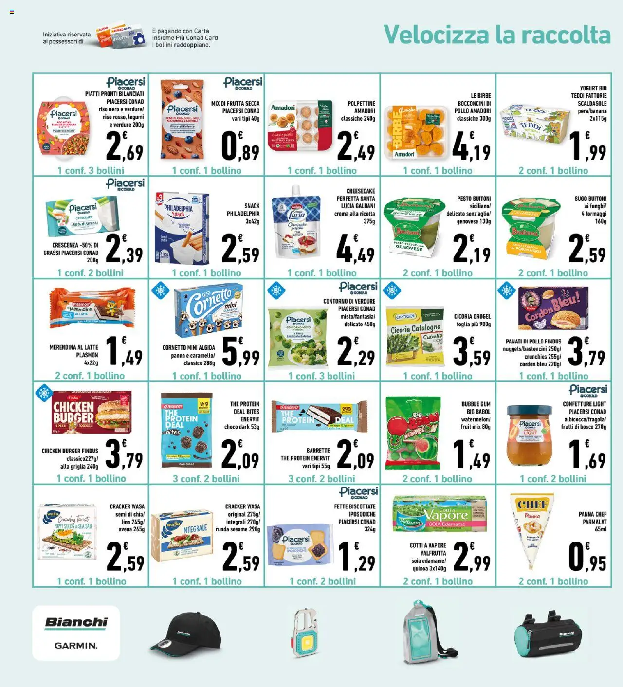 Volantino Conad del 27.08.2025 | Pagina: 26 | Prodotti: Legumi, Crema, The, Crescenza