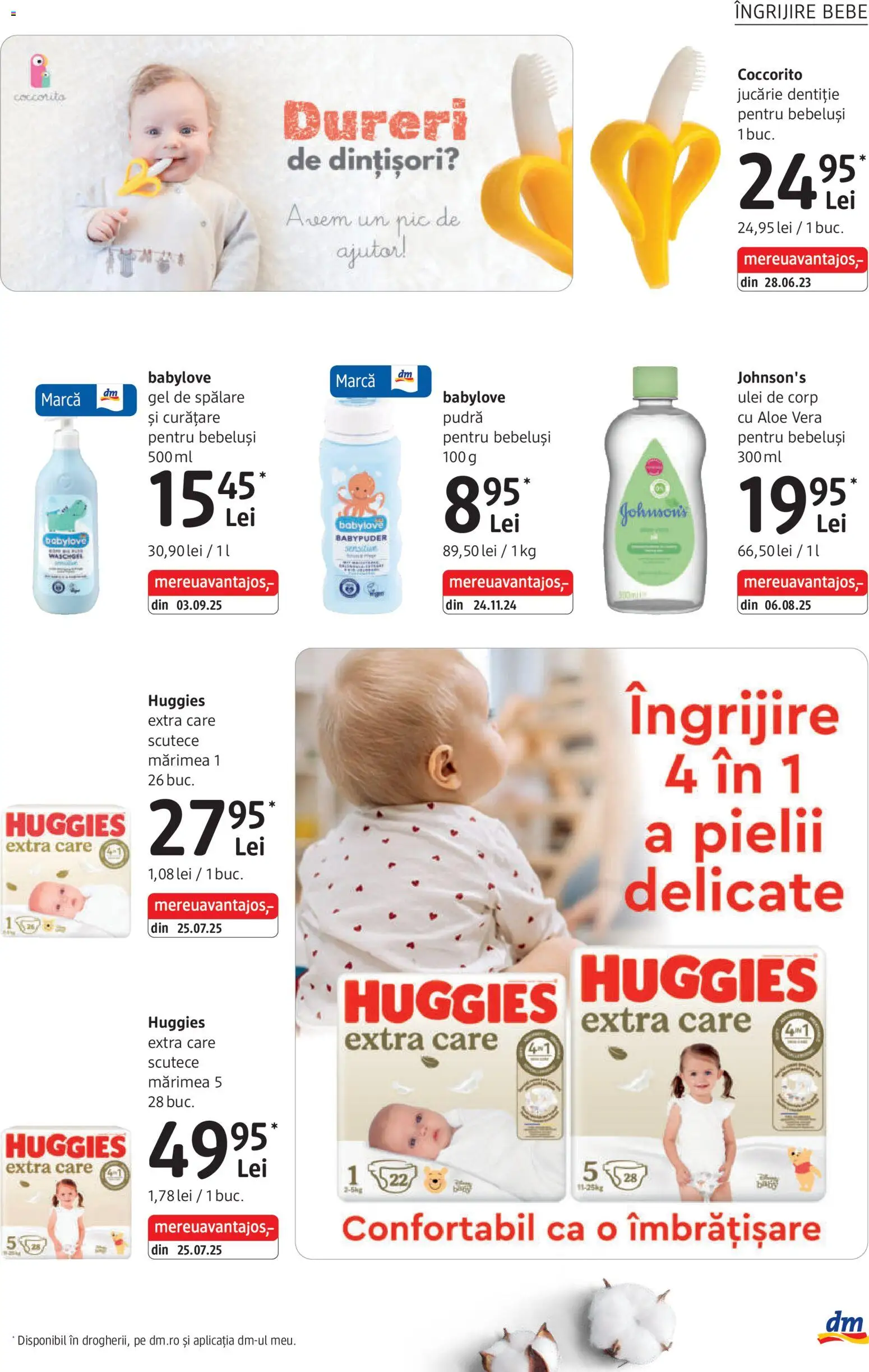 Noul catalog DM drogeriemarkt – valabil de la 06.11.2025 | Pagină: 27 | Produse: Ulei de corp, Aloe vera, Pudră, Ulei