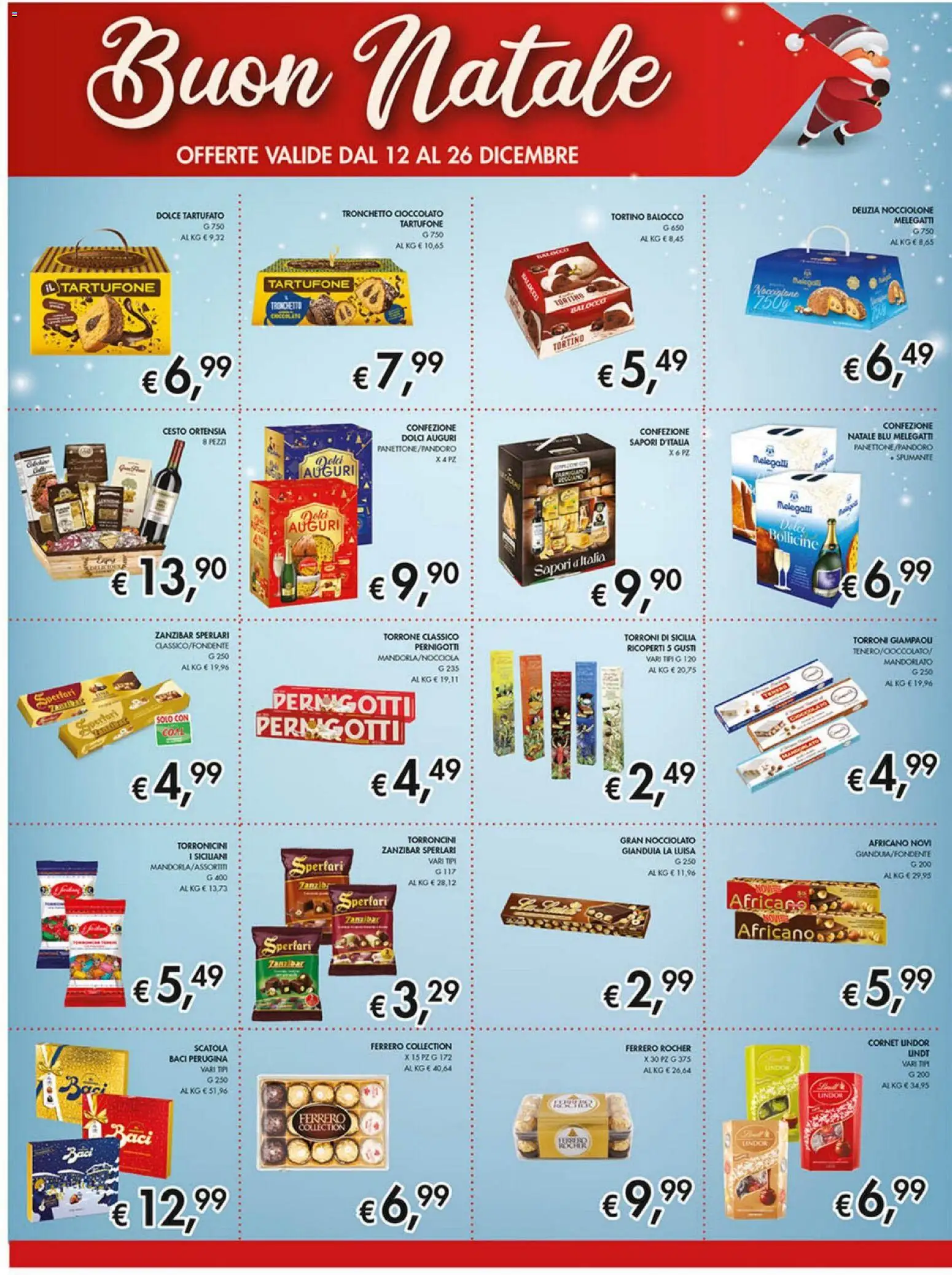 Volantino Coal del 12.12.2025 | Pagina: 10 | Prodotti: Cioccolato, Spumante, Torroncini, Scatola