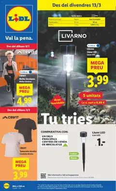 Vista previa Lidl folleto de bazar válido desde el 09.03.2026