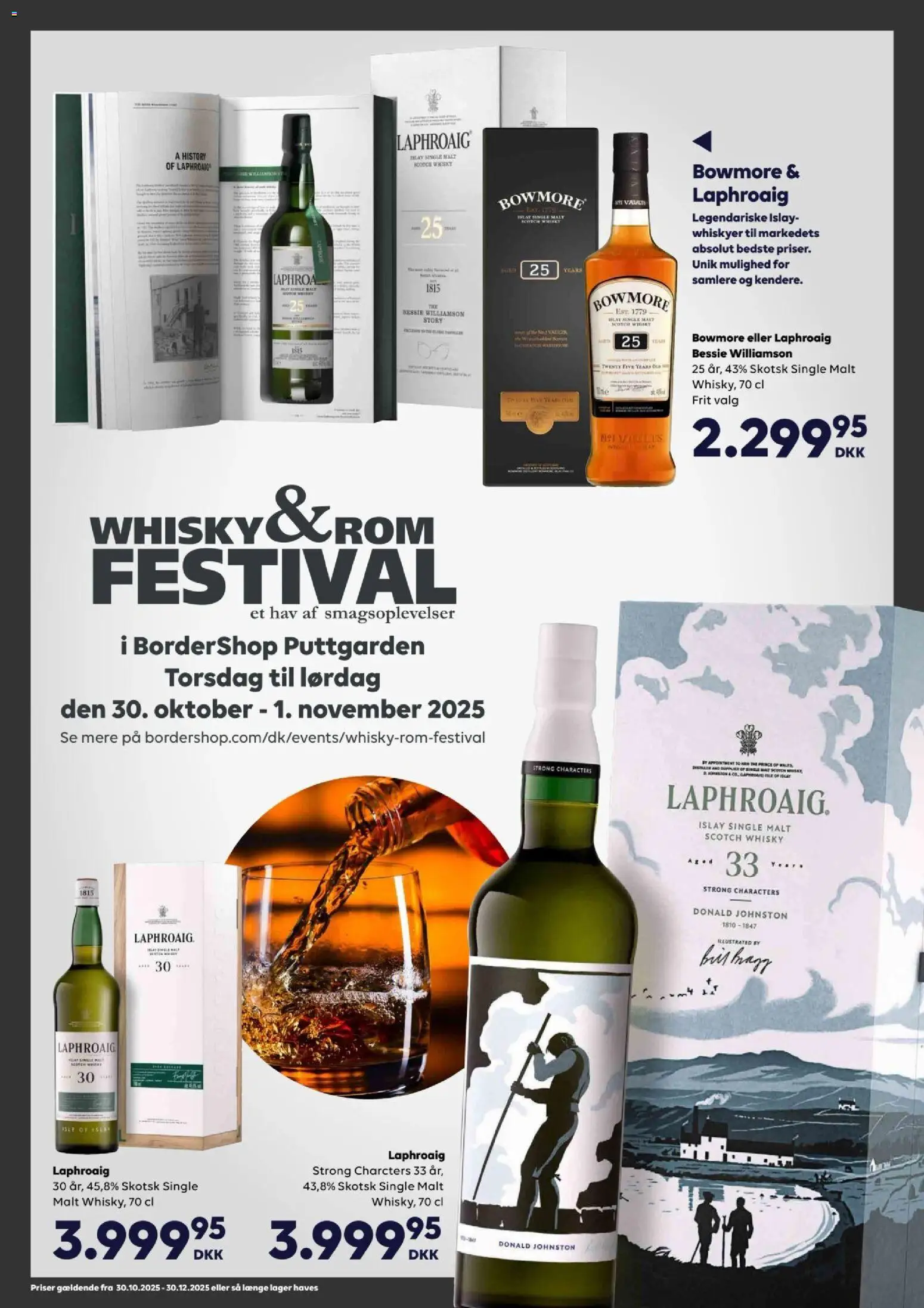 Bordershop tilbudsavis – gyldig fra 30.10.2025 | Side: 48 | Produkter: Whisky