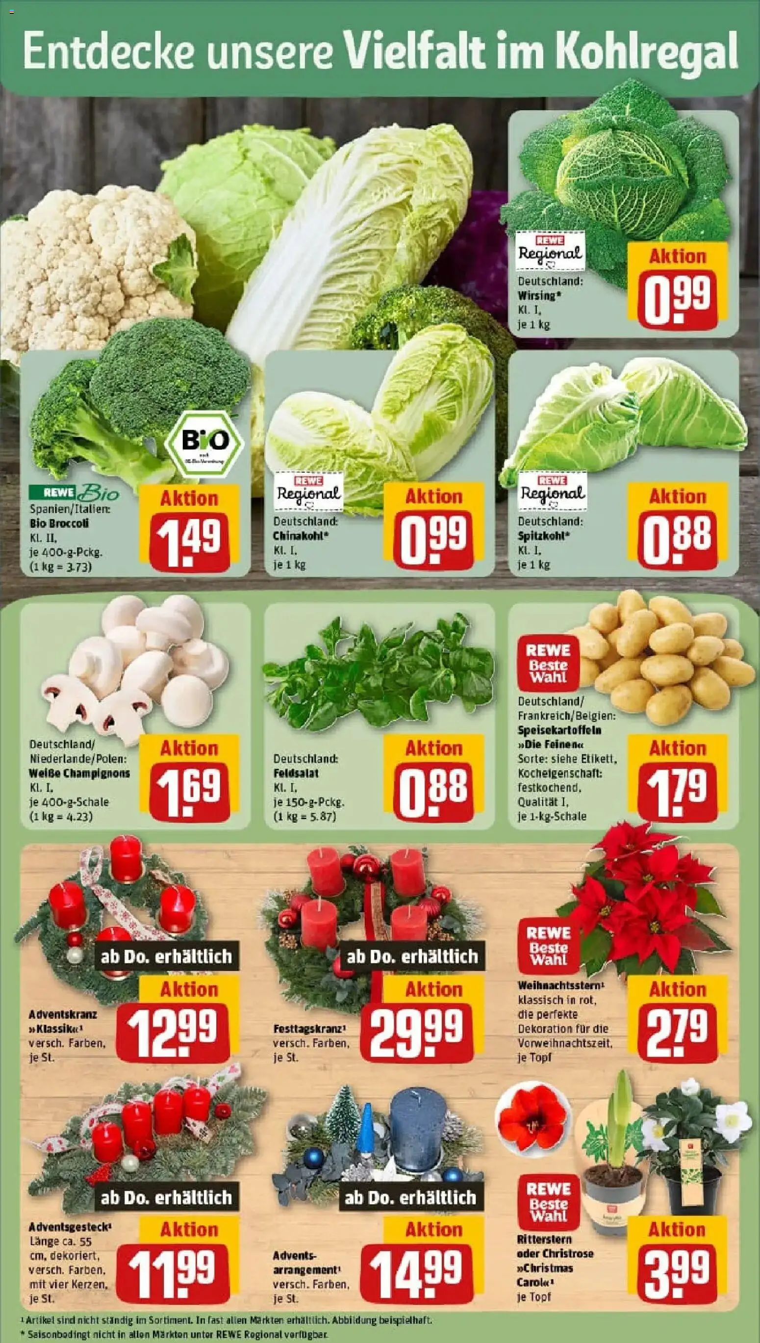 Rewe prospekt Grevenbroich / Kapellen	 – gültig ab 17.11.2025 | Seite: 7 | Produkte: Champignons