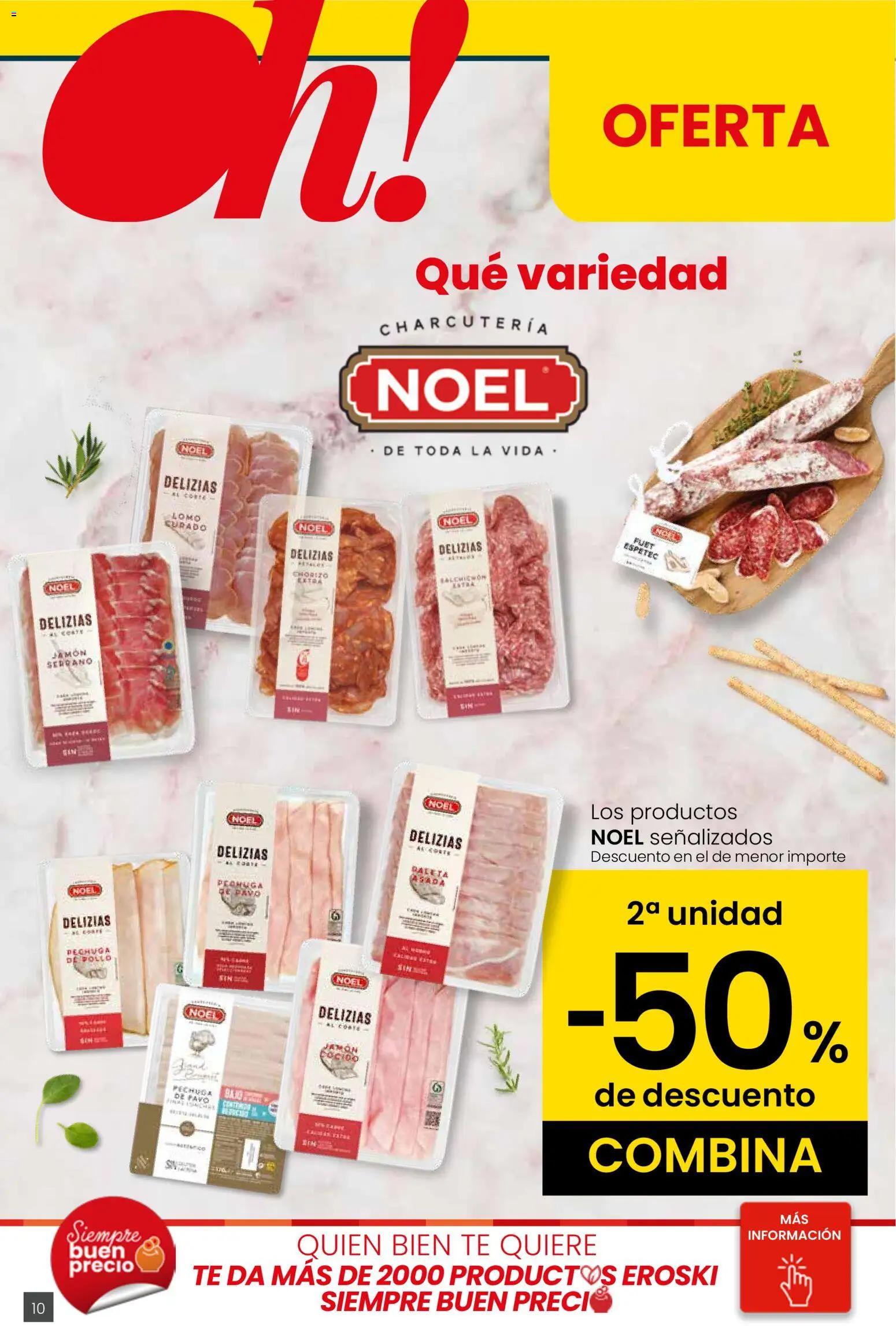 Eroski folleto │ válido desde el 05.01.2026 | Página: 10 | Productos: Jamón, Té