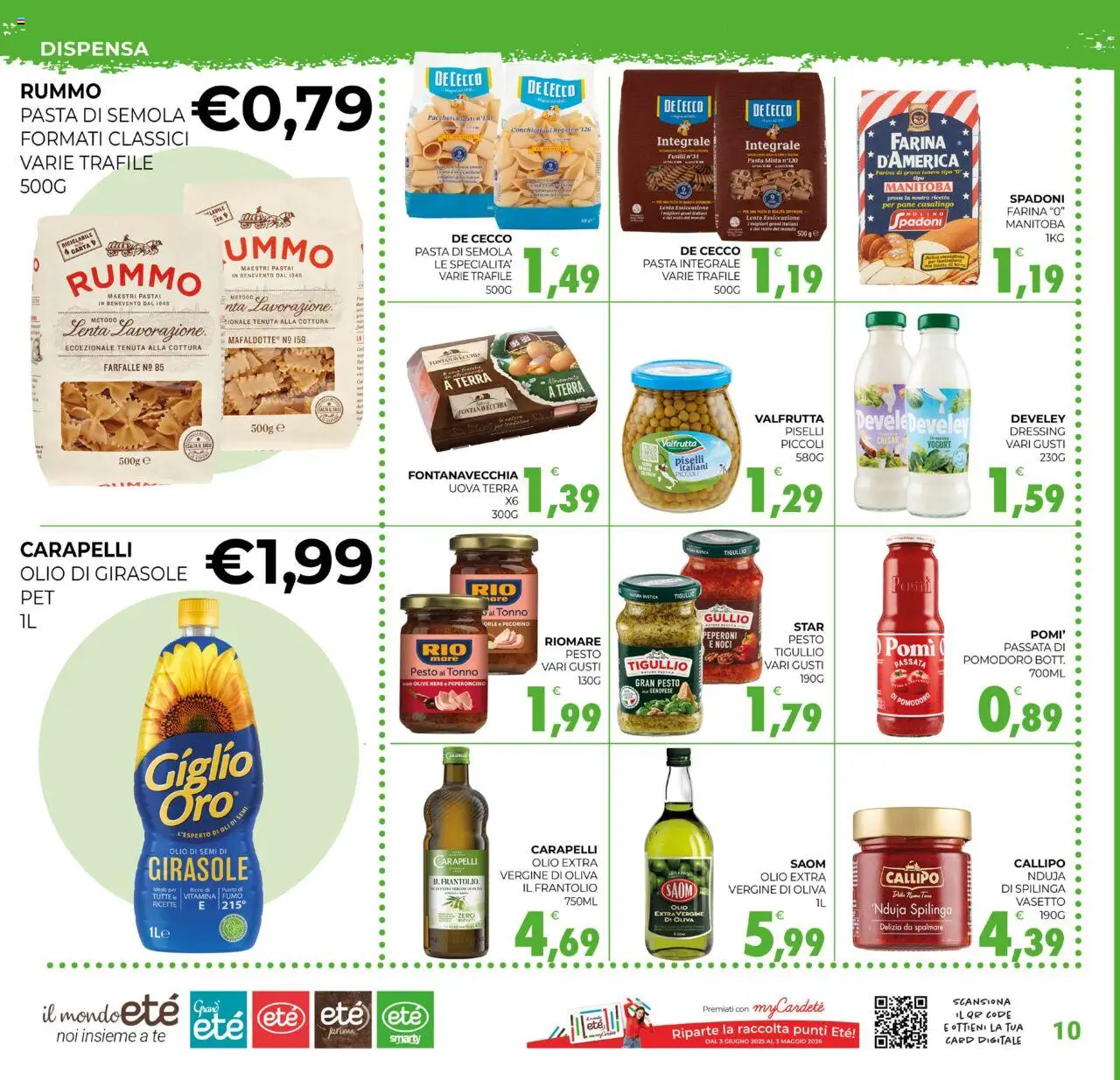 Volantino Eté del 25.07.2025 | Pagina: 10 | Prodotti: Tè, Peperoni, Noci, Olio di girasole