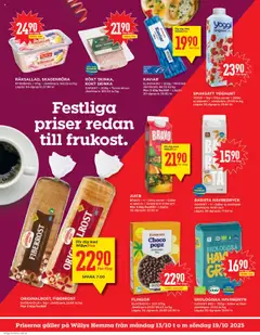 FLINGOR, 350-375g Jämförpris 61:07-65:43 kr/kg Lägsta 30-dgrspris 25:90-26:90 kr - Förhandsvisning av reklamblad från butik Willys aktuell från 13.10.2025 | Sida: 2