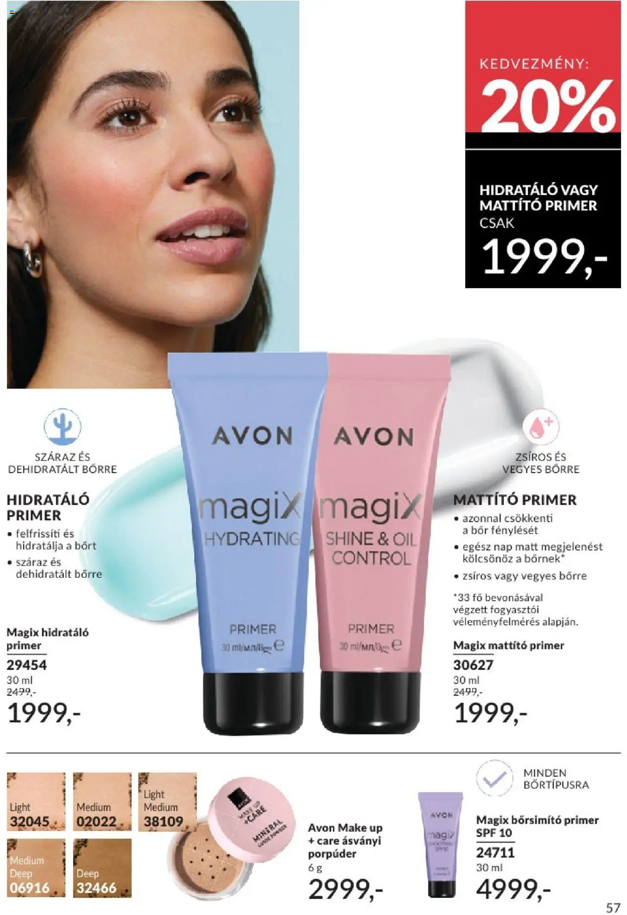 Avon akciós ujság - amely érvényes a következő dátumtól: 01.08.2025 | Oldal: 57