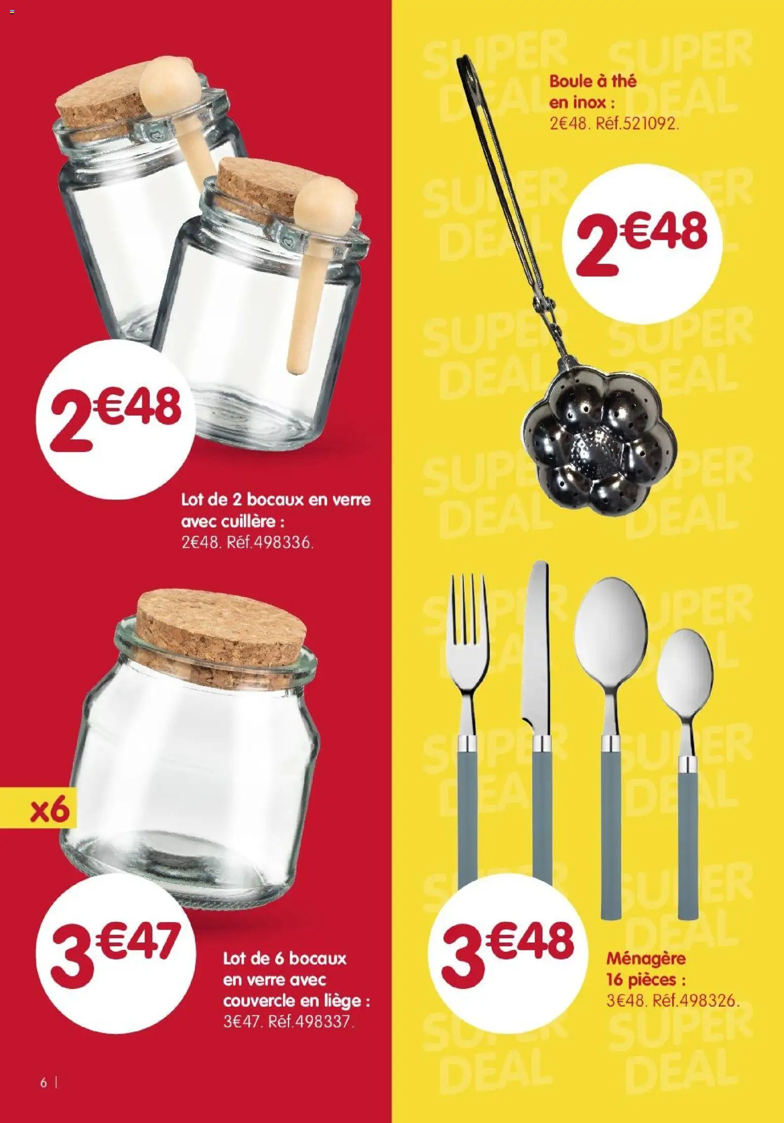 {H1} | Page: 6 | Produits: Thé