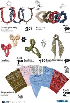 Zeeman - Folder - Voorbeeld van een folder van Zeeman, geldig van 24.01.2026 | Pagina: 3 | Producten: Sjaal