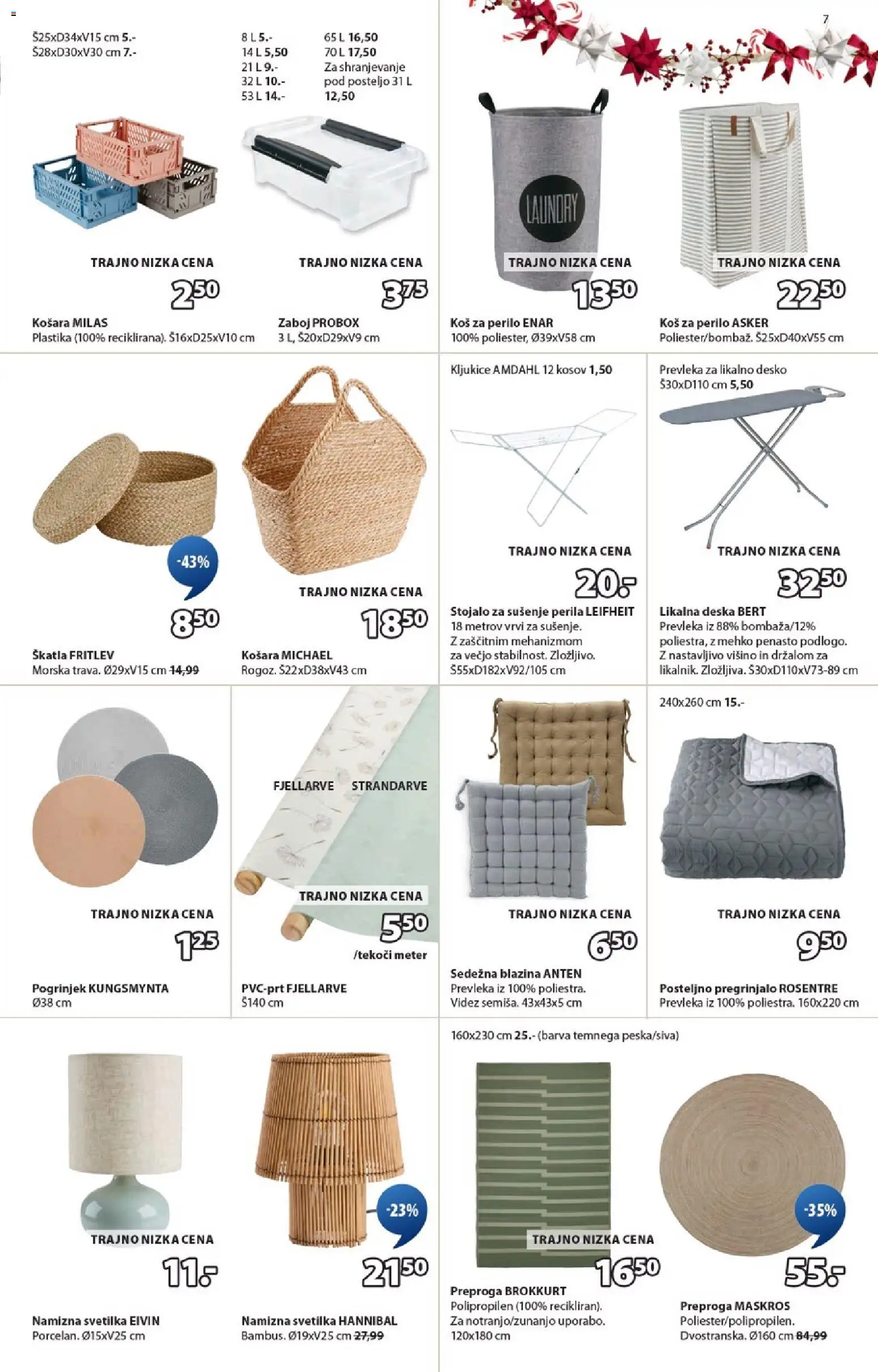 Novi JYSK katalog ponudbe – veljaven od 01.12.2025 | Stran: 7