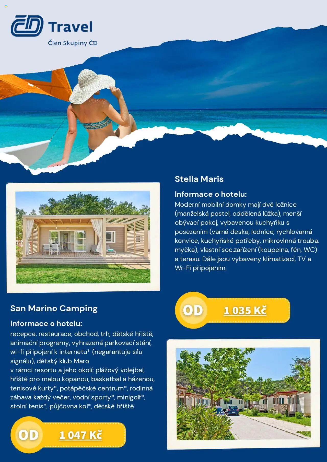 ČD Travel katalog Nabídka zájezdů od 06.08.2025 | Strana: 6 | Produkty: Tv, Cd, Wc