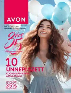 AVON katalógus - Nyári katalógus - amely érvényes a következő dátumtól: 01.08.2025