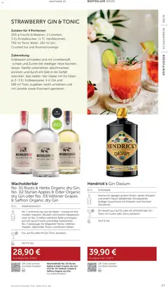 Interspar Wein Welt ab 31.03.2026 gültig | Seite: 27 | Produkte: Gin, Zucker, Limette, Wein
