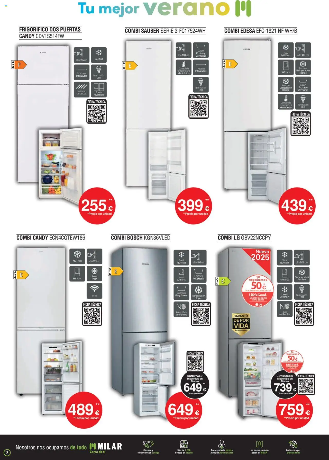 Milar folleto │ válido desde el 01.07.2025 | Página: 2 | Productos: Té, Combi, Galette de chaise