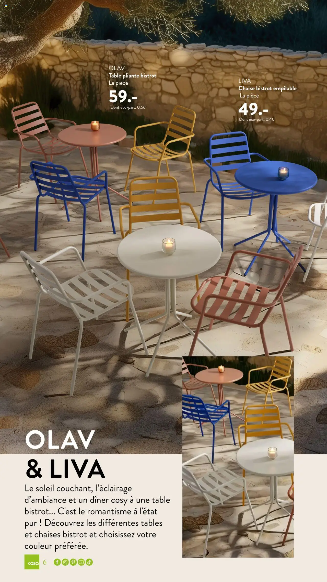  | Page: 6 | Produits: Table, Chaise, Table pliante
