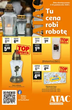 Pogląd oferty "Auchan Gazetka - ATAC Hiper Discount" - ważna od 02.10.2025