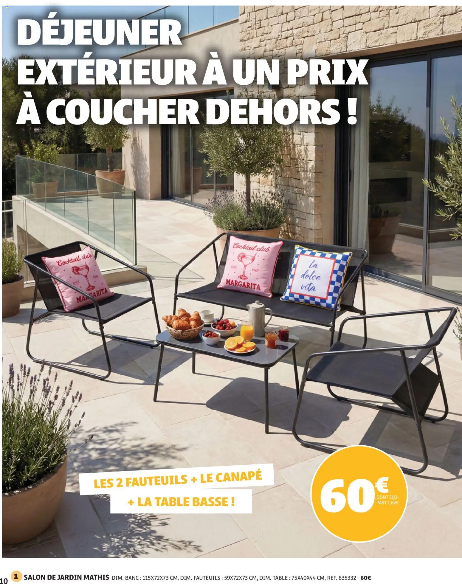 {H1} | Page: 10 | Produits: Canapé, Table basse, Table