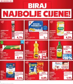 SUNCE VINKOVACA Suncokretovo ulje, hladno prešano 1L - Pregled kataloga iz trgovine Kaufland, vrijedi od 28.01.2026 | Stranica: 2